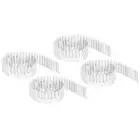4pcs Miniature Garden Fence, 35 Inch Long Decorative Picket Fence, White
