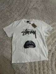 Stussy Rick Owens World Tour Collection White Tee Brand New Size Large