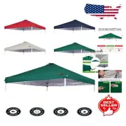 Versatile 10x10 Canopy Top Replacement - Air Vents & UV Protection Included