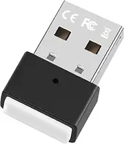 Wireless USB Adapter for PC | 5.3 Wireless Receiver for PC,Wireless USB Transmitter Receiver, Computer Accessories for Phones Headphones Keyboards