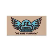 SE RAcing - "We make it happen" Banner - old school bmx