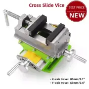 3-in Cross Slide Vice Precision Vice Flat Vise for Drilling/Milling BG-6368