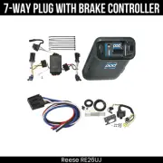 Reese RV 7-Way Trailer Wiring Harness Kit + Brake Control For 02-07 Saturn Vue