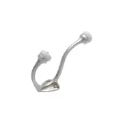 Tradco Hat & Coat Hook Porcelain Tip - Available in Various Finishes