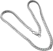 [Generic] Mens Cuban Link Chain | Hip Hop Link Necklace,Men Chunky Chain Necklace, Hip Hop Link Necklace, Thick Horsewhip Chain Necklace for Fathers