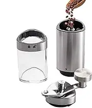FmtwPhn Coffee Bean Grinder Manual | Portable Hand Coffee Mill Tool,Lightweight Multifunctional for Working Home Traveling Camping