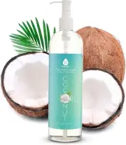 Pursonic Pure Unscented Fractionated Coconut Oil - 16 Oz Multipurpose Oil for Sk