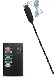 Vibrating Silicone Thread Urethral Penis Plug Electric Shock Male Adult Sex Toy Urethral Sound Dilator Masturbation