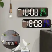 Home Decor Led Digital Wall Clock Large Screen Electronic Alarm Clock For Home