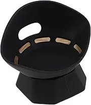 KICHOUSE Desktop Stand Speaker Subwoofer Stand Studio Monitor Stand Amplifier Stands Silicone Desktop Audio Stand Sound Amplifier Stand Holder Silica Gel Black