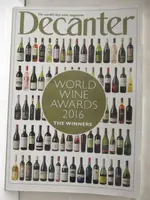 DECANTER WORLD WINE AWRAD 2016【T8／嗜好_DQF】書寶二手書