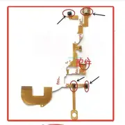 Lens Back Main Flex Cable For SONY Cyber-Shot DSC-WX300 DSC-WX350 WX300 WX350