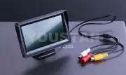 HD SILVER Reversing Rear View Camera & Monitor Screen Kit Mercedes G Wagon W463