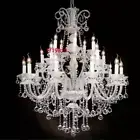Top Luxury K9 Crystal 18 Arms Chandelier Dining Room Kitchen Living Room Light
