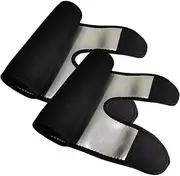 1pair Adjustable Sauna Thigh Bands for Women Neoprene Thigh Wrap for Fitness Leg Bands for Running Yoga Basketball More