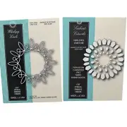 Memory Box Whirligig Circle & Sunburst Cutworks Set 100% Steel Craft Dies