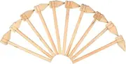 UTHCLO Mini Mallets Set 10pcs Wooden Hammer Tool Toys for Toddlers Boys and Girls Toy Hammers