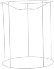 CIYODO DIY Lamp Frame Iron Lampshade Holder for Table and Light Projects Light Shade Frame for Home Restaurant and Shop Decor