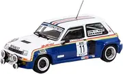 TARMACWORKS 1/64 Renault 5 Turbo Rally Costa Brava 1985 Attila Ferjancz/Janos Tandari Finished Product T64-TL060-85RCB11