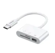 USB C SD Card Reader, for iPhone 15 16 iPad iMac Phone Laptop, Memory Card