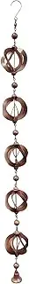 Wind Spinner Hung | Metal Spinning Kinetic Art Style Decor | Wind Chime Garden Decoration, Housewarming Gifts Party Supplies, Weathervane Kinetic Art Craft Borato
