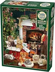 [Cobble Hill] Christmas Kittens Jigsaw Puzzle (1000 Pieces)