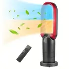 OceanLoong 1500W Bladeless Tower Fan & Space Heater Combo for Home with Remot...