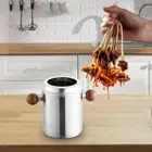 Frying Pot Ball Handle Mini Deep Fryer for French Fries Drumsticks Fries