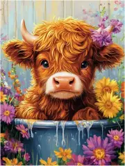 KEUASDV DIY Oil Painting, Paint by Number Kits on Canvas, Painting for Adults...