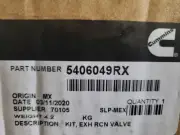 New Genuine OEM Cummins Exhaust Recirculation Valve Kit ISX 5406049RX