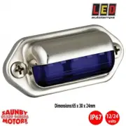 LED Autolamps 6505BM Blue Step Lamp 12/24V Trailer Caravan Truck Car HGV CAT
