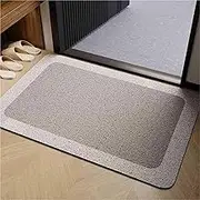Welcome Mat Outdoor Non-Slip Door Mat Quick Dirt Trapping Easy Clean Front Door Interior