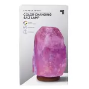 Sharper Image Color Changing Himalayan Salt Lamp USB Powered LED Light