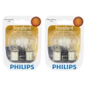 2 pc Philips Tail Light Bulbs for Smart Crossblade EQ fortwo Forfour Fortwo es (for: Smart)