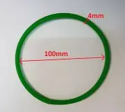 Spare part TWIN PACK Chinese Machines EXPRESS Fairy Floss Machine green BELT
