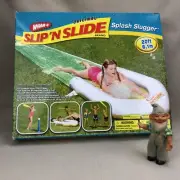 Wham-O Slip 'N Slide Splash Slugger Backyard Water Slide Extra Long 20' Vintage