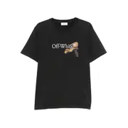 [Off-white] Off-white Logo-print Graphic T-shirt S BLACK