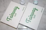 FAIRWAY BIRDIE TOUR 2 DOZEN WHITE GOLF BALLS Free 2 Dozen Tees