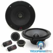 ALPINE R-S65C.2 6.5" 300W LOUD COMPONENT SPEAKERS CROSSOVERS SILK TWEETERS NEW