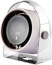 Sulxyi Desktop Circulation Fan, Portable Air Circulator Fan, Wireless Desk Air Ventilator, Wireless Circulation, USB Rechargeable Design, Ideal for Travel Home Car