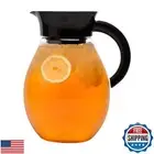 Primula The Big Iced Tea Maker and Infuser, Plastic Beverage Pitcher with Lea