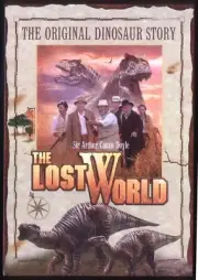 Modern FILM POSTER Postcard: THE LOST WORLD (Bob Hoskins, James Fox). Free Post