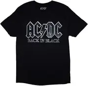[Rock Off officially licensed products] AC/DC Back In Black PWR UP EU Tour 24 T Shirt XL