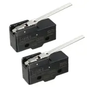 2PCS Z-15GW-B 1NO + 1NC Long Hinge Lever Type Miniature Micro Switches