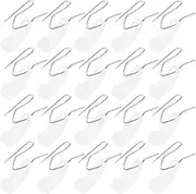 ARTIBETTER Curtain Hooks 80 Sets Sliding Curtain Rail Track Hooks Drapery Pins Plastic Shower Curtain Hooks Clips Hangers Rings Bath Tub Curtain Holder Bathroom Rolling Curtain Accessories