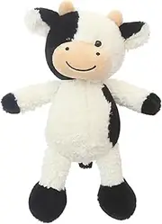 Cuddly Toy Cow Plush Toy Super Soft Plush Cute Doll Fluffy Stuffed Toy Cow for Playing, Collecting & Cuddling for Boys Girls (Standing Cow 30 cm)