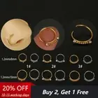 20G Zircon Nose Ring Nose Hoop Septum Piercing Tragus Helix Cartilage Earrings