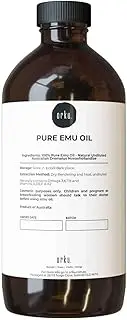 [Orku] 1L Pure Emu Oil - Natural Undiluted Australian Dromaius Novaehollandiae