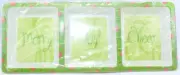 Cypress Home Merry Joy Cheer Holiday Server Decorative 3 Section Serving Plate