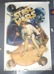 STAR WARS 10TH Anniversary Drew Struzan Signed & Numbered Movie Poster 1987